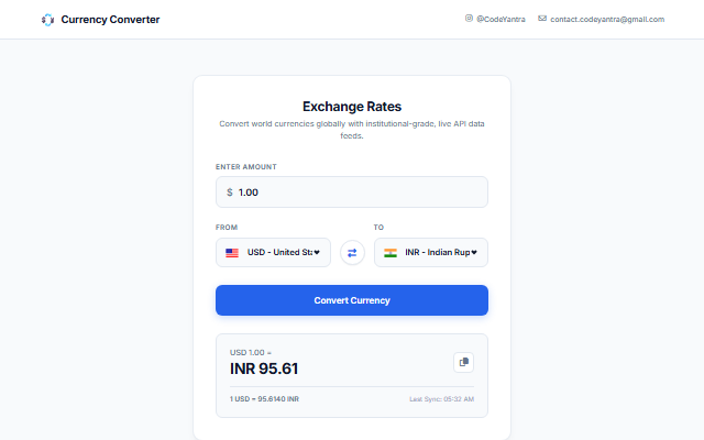 Currency Converter screenshot