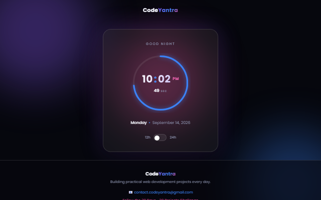 Digital Clock screenshot