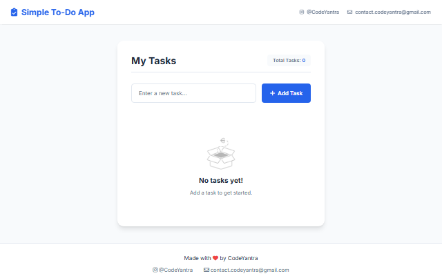 To-Do App screenshot